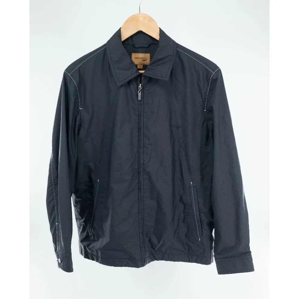 Vintage Japanese Brand Crocodile Casual men's bomber harrington style jacket | M